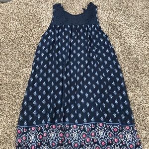 Abercrombie floral elegant casual dress